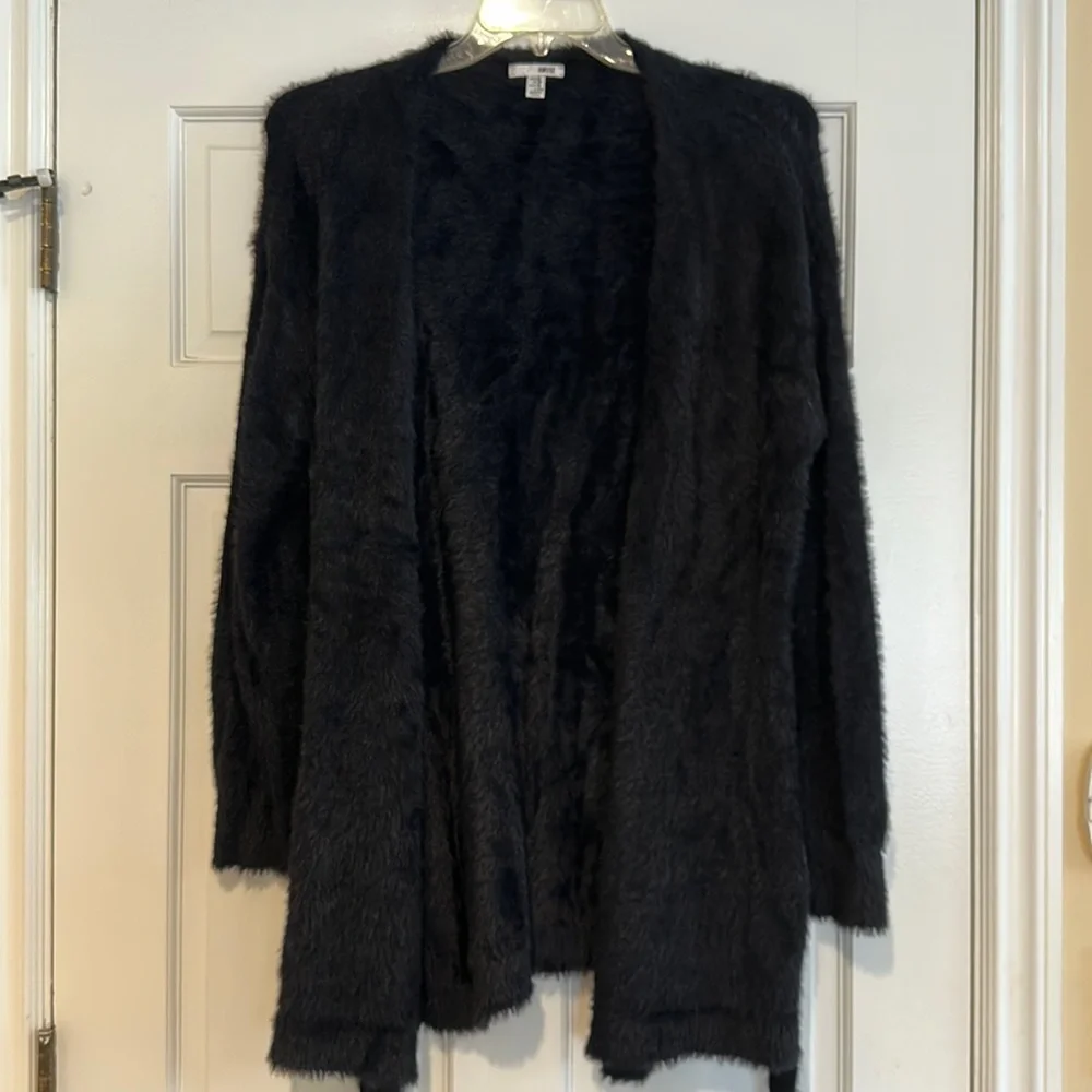 Amuse Society Faux Fur Cardigan Size M - Picture 1 of 4